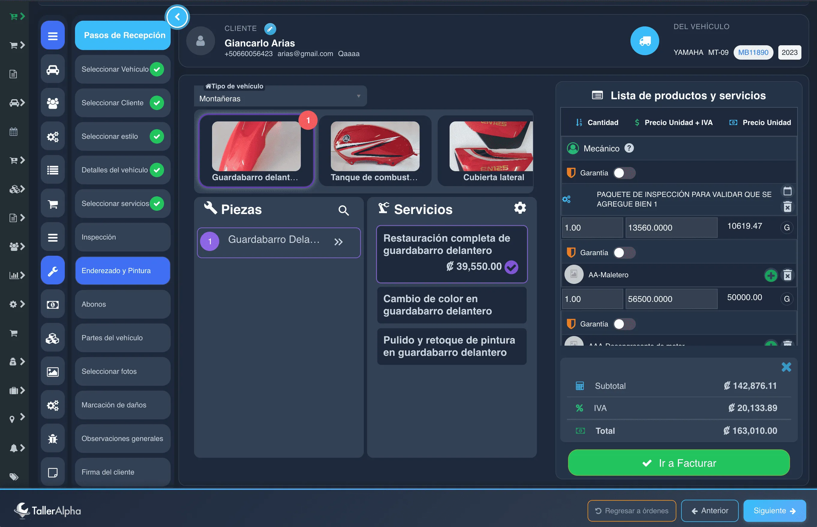 Pintura y Carrocería